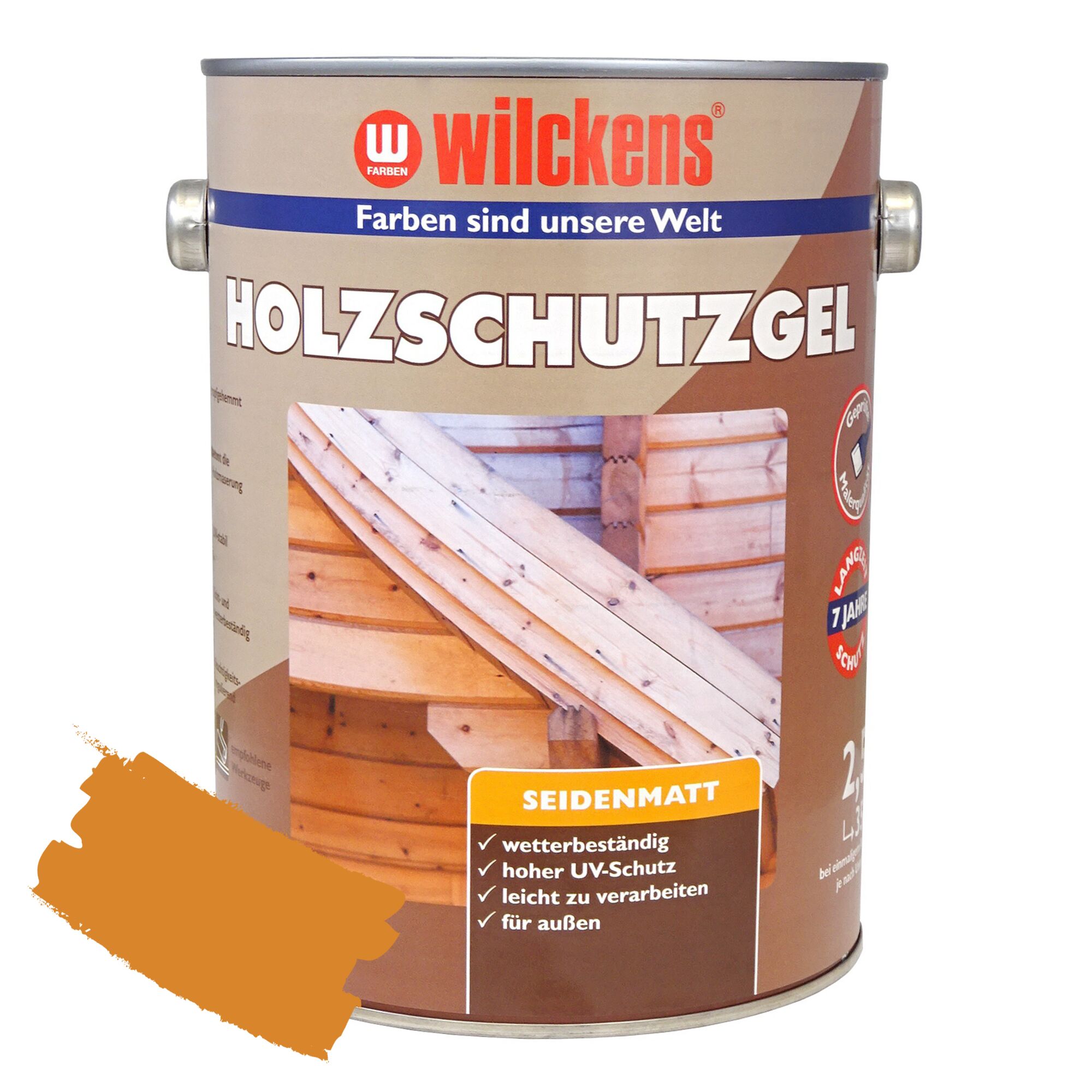 Wilckens Holzschutzgel, kieferfarben, Dose