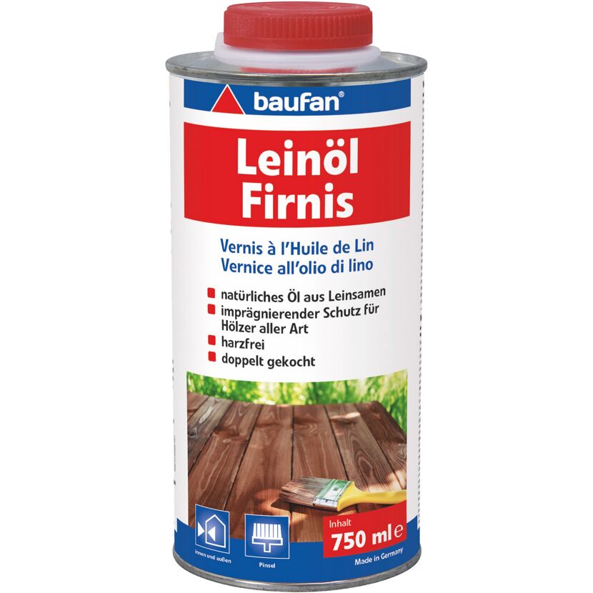 Baufan Leinölfirnis 750 ml Dose