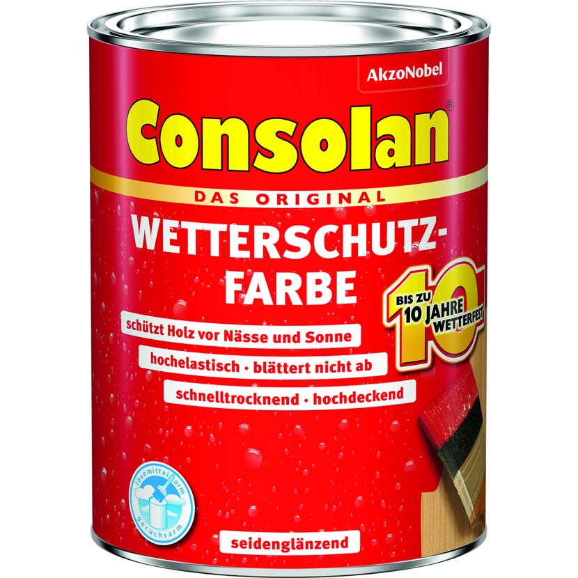 Wetterschutzfarbe blau 750 ml
