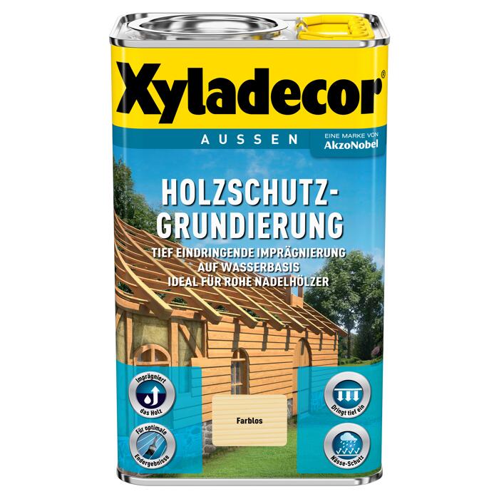 Xyladecor Holzschutzgrundierung Farblos 2 5 L ǀ Toom Baumarkt