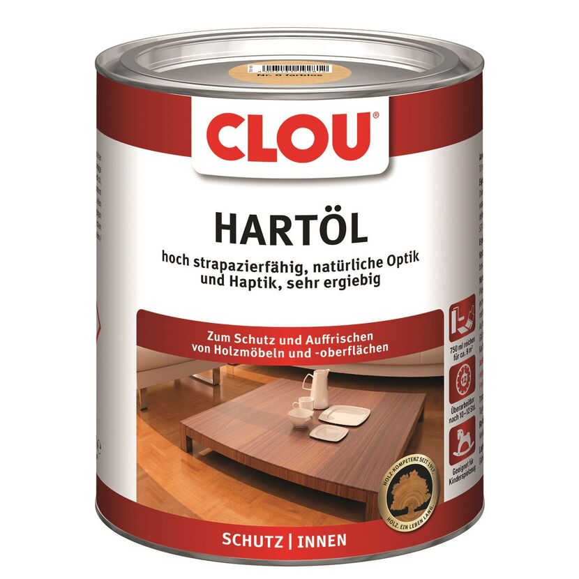 Clou Hartöl für Holzmöbel