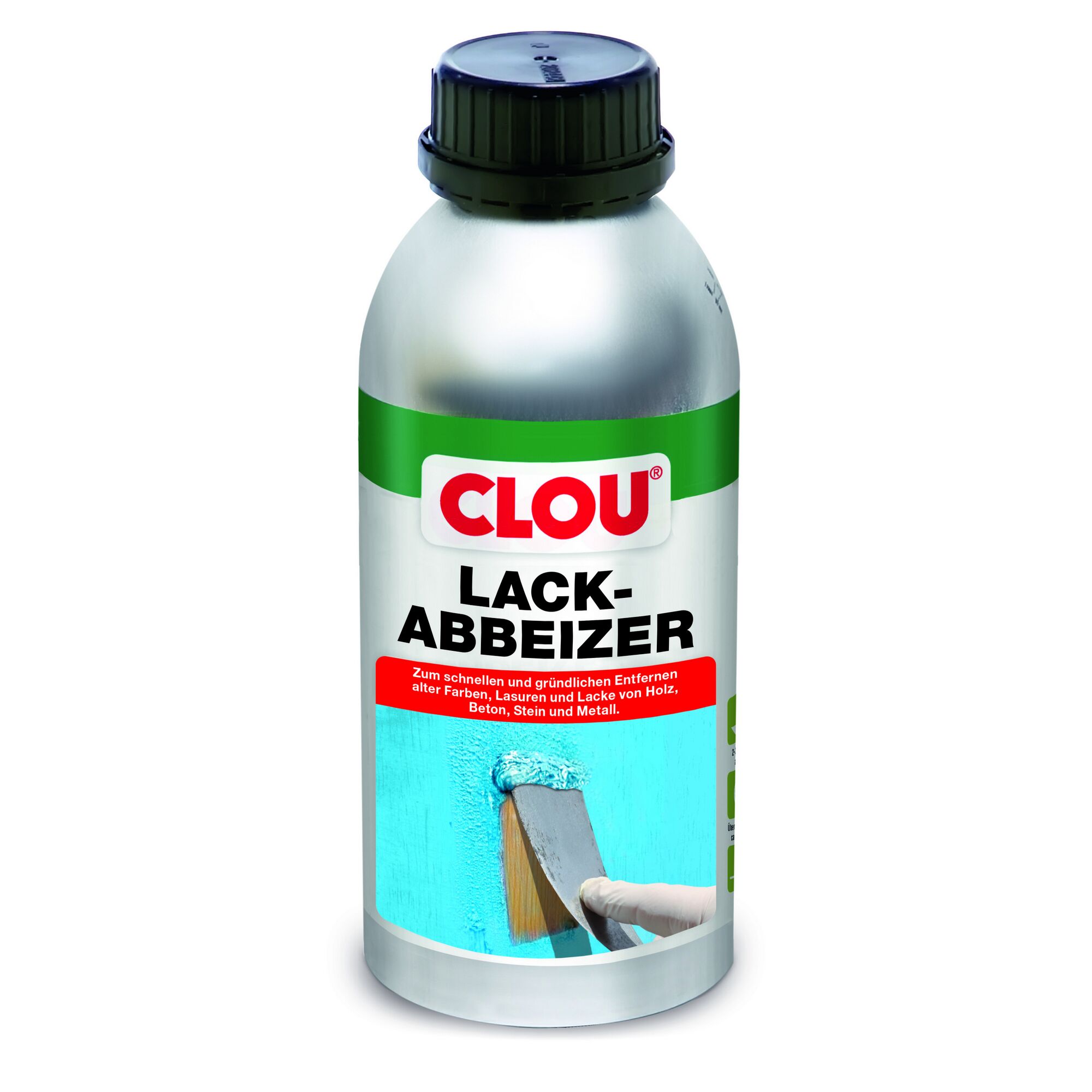 CLOU Lack-Abbeizer mit Spachtel