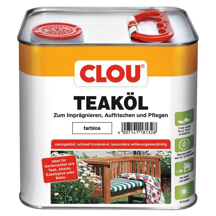 Clou Teakol 2 5 L ǀ Toom Baumarkt
