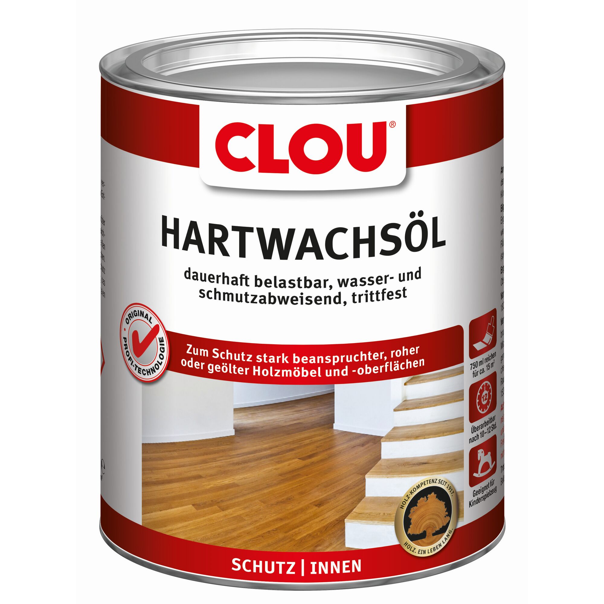 CLOU Hartwachsöl für Holzmöbel und -oberflächen