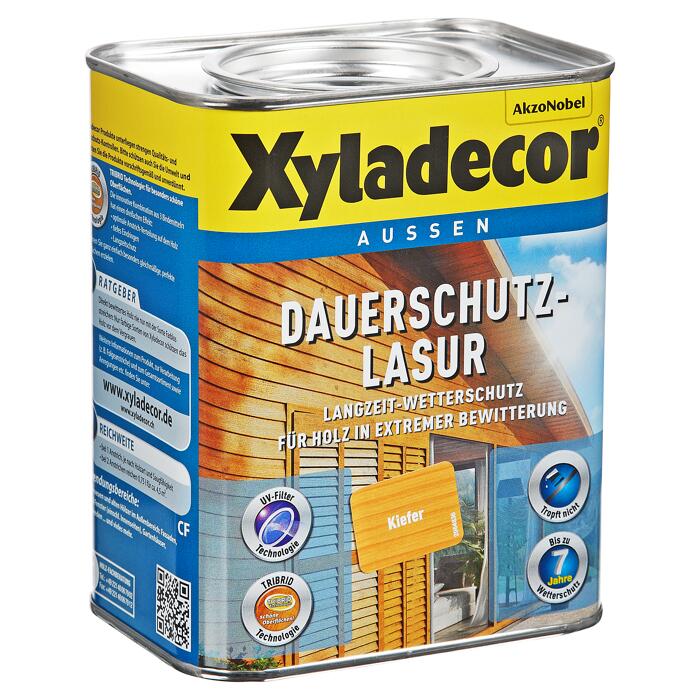 Xyladecor Dauerschutz Lasur Kieferfarben 0 75 L ǀ Toom Baumarkt