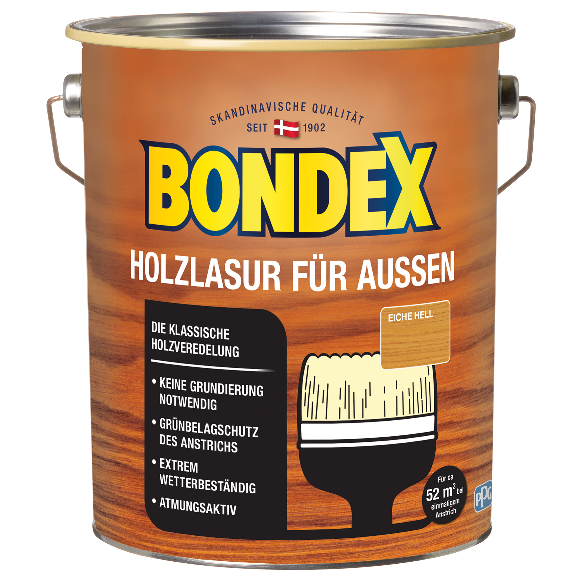 Bondex Holzlasur eichefarben 4 l