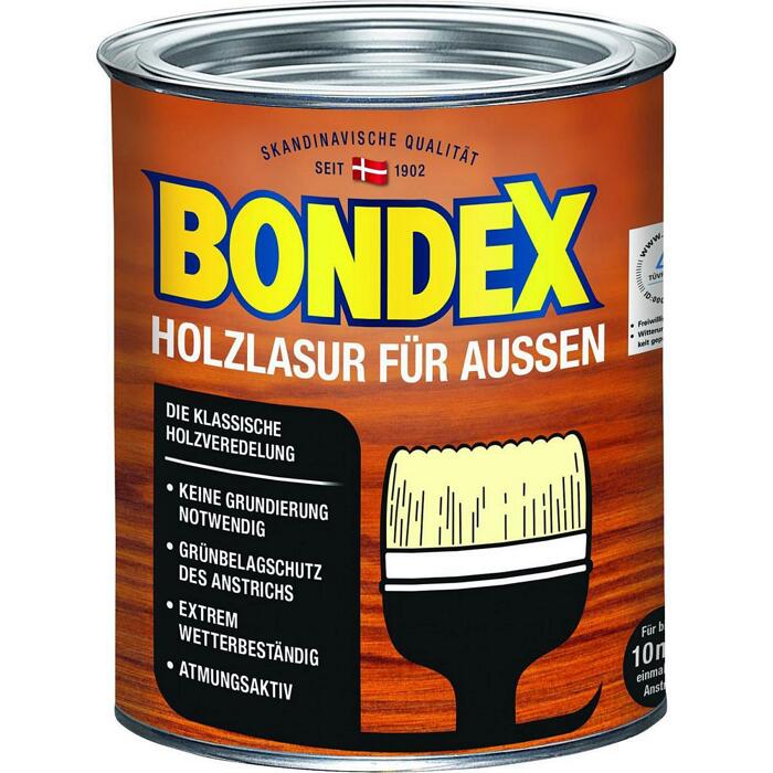 Bondex Holzlasur Fur Aussen Transparent 0 75 L ǀ Toom Baumarkt