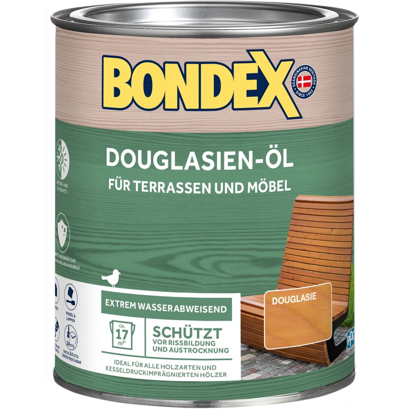 Bondex Douglasien-Öl für Terrassen und Möbel