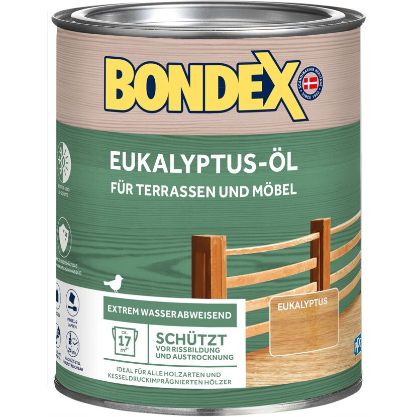 Bondex Eukalyptus-Öl für Terrassen und Möbel