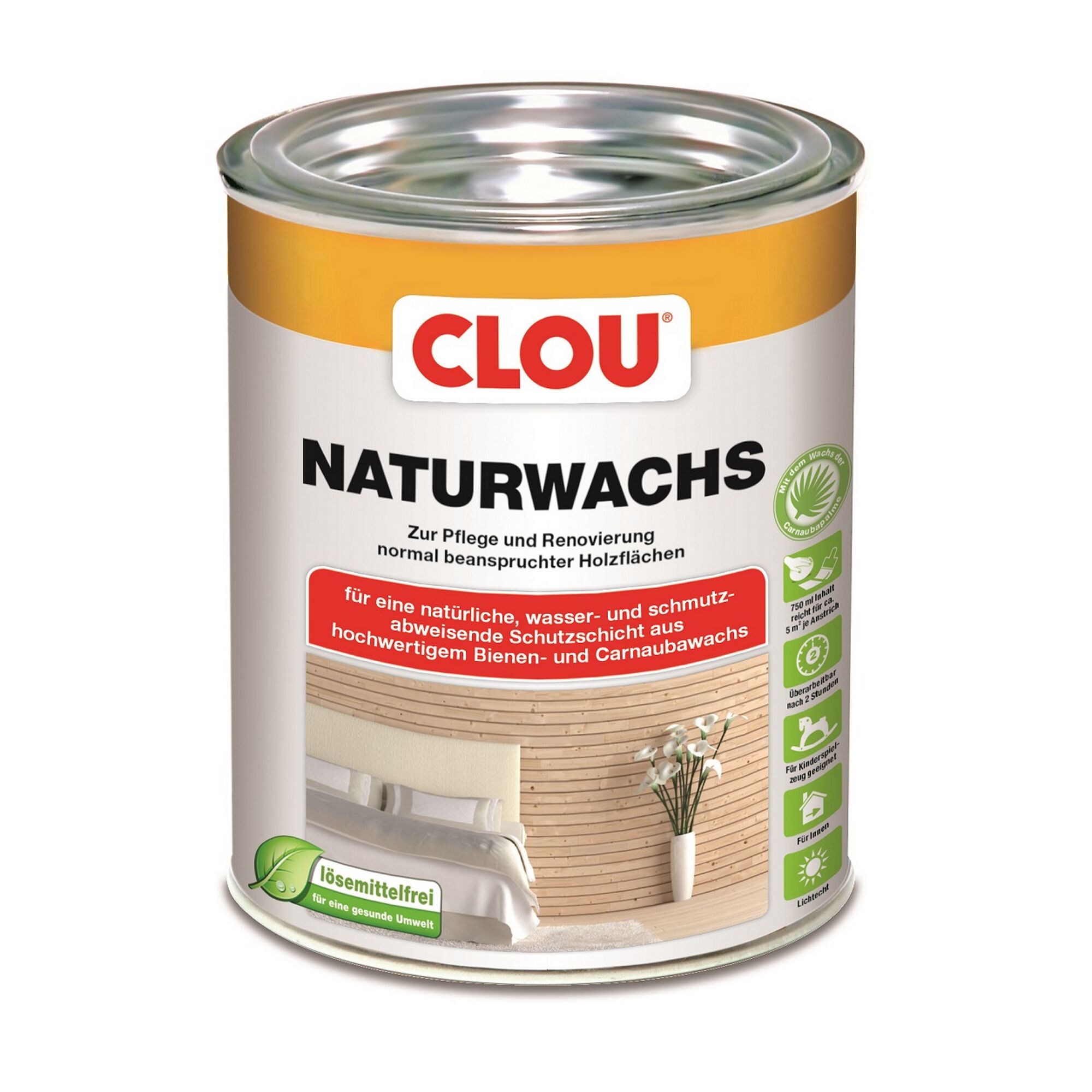 CLOU Naturwachs Dose