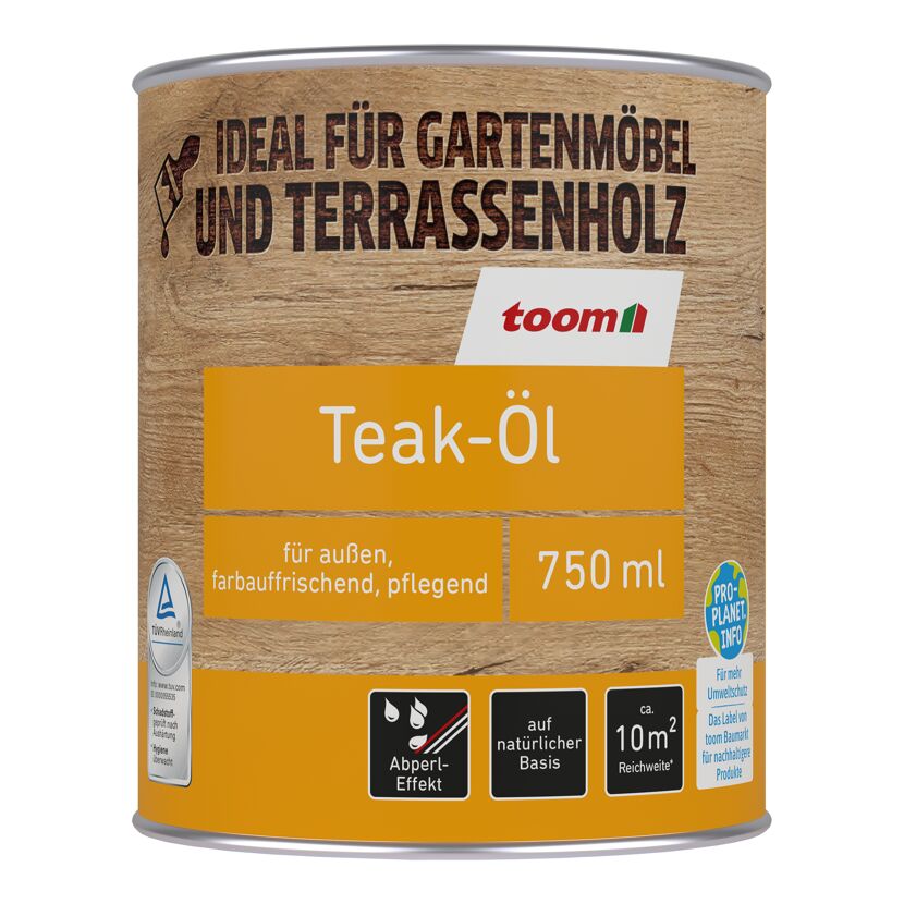 Dose Teak-Öl von toom