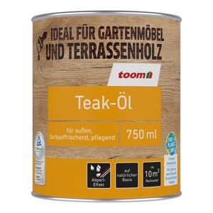 Teak-Öl transparent 750 ml