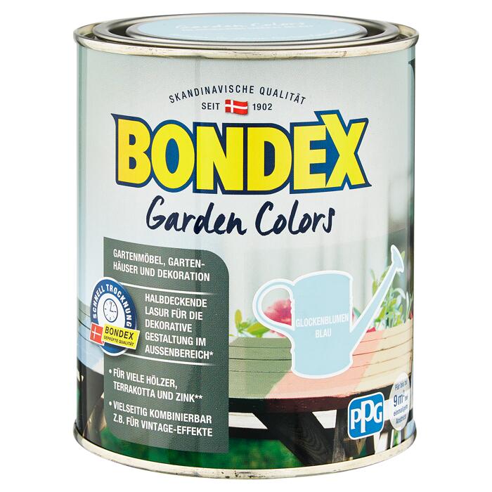 Bondex Holzlasur Garden Colors Blau 750 Ml ǀ Toom Baumarkt