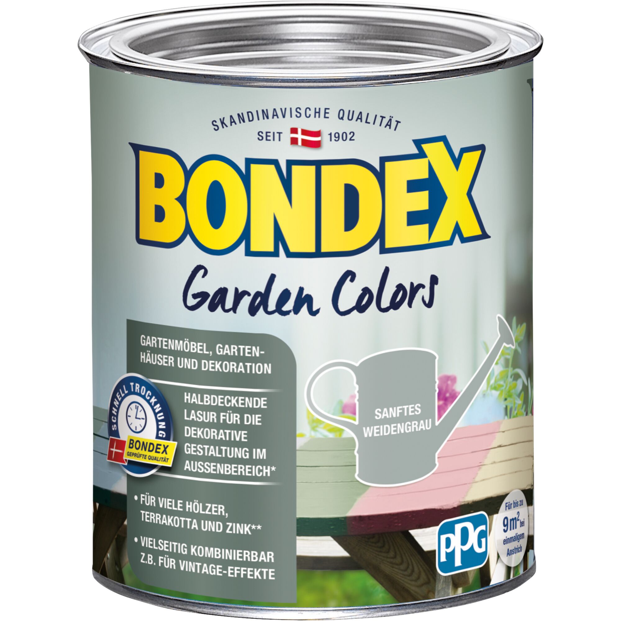 Bondex Garden Colors Lackdose Sanftes Weidengrau