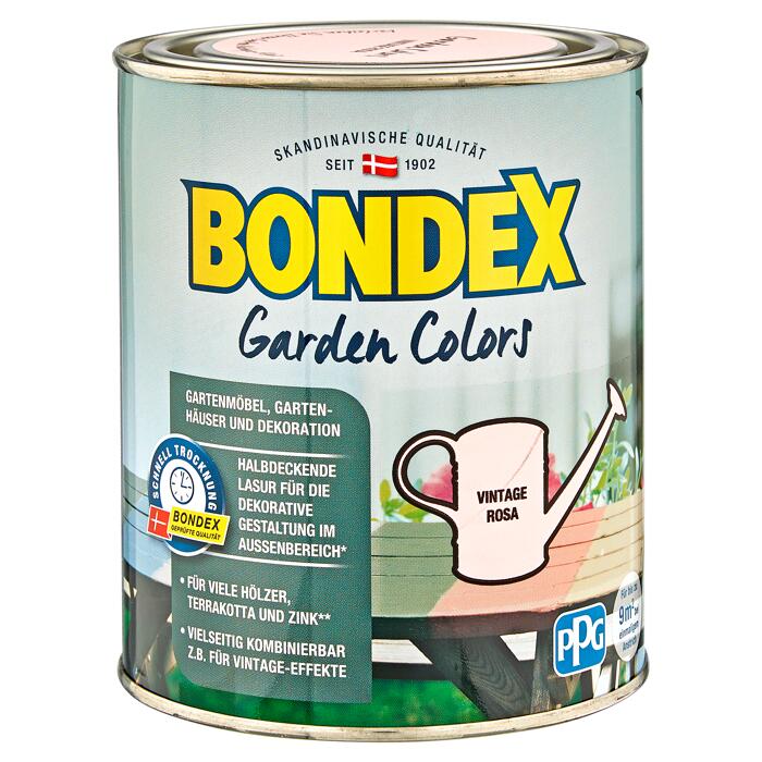 Bondex Holzlasur Garden Colors Rosa 750 Ml ǀ Toom Baumarkt