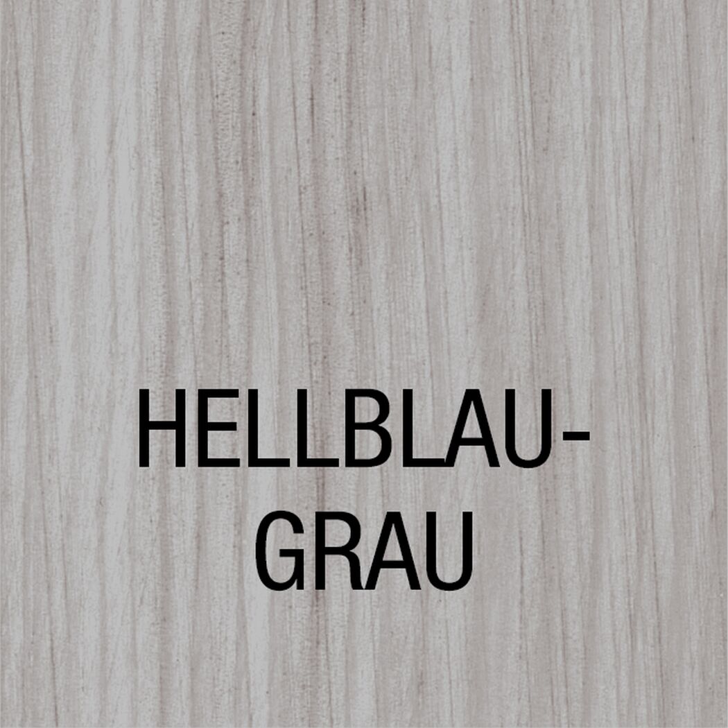 Hellblau-graue Holzlasur