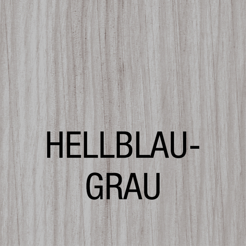 Hellblau-graue Holzlasur