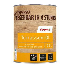 Terrassen-Öl teakfarben 2,5 l