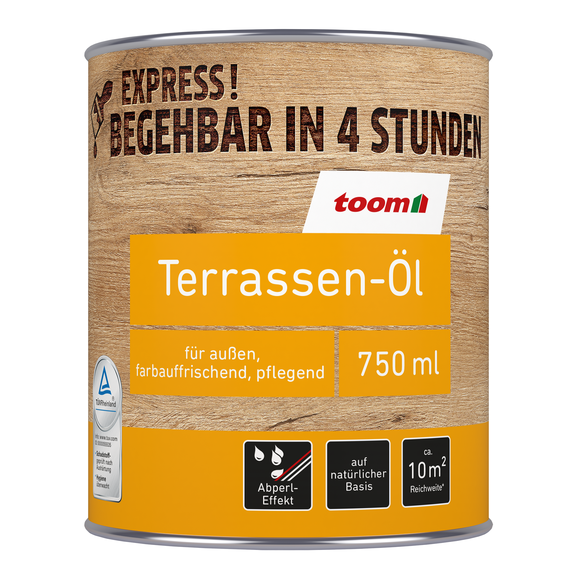 Terrassen-Öl teakfarben 750 ml + product picture