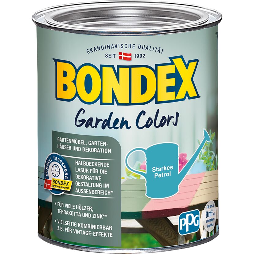 Bondex Garden Colors Lasur Starkes Petrol