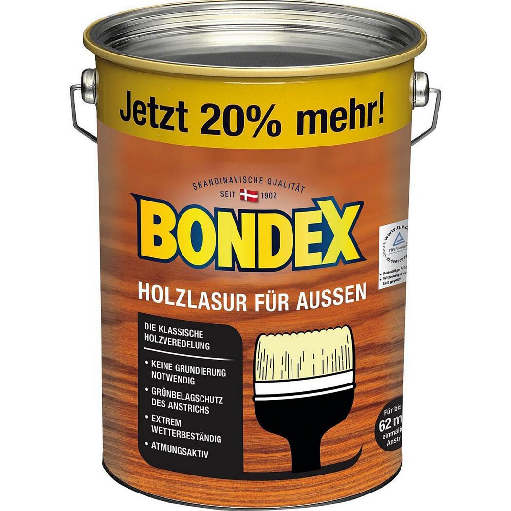 Holzlasur mahagonifarben 4,8 l