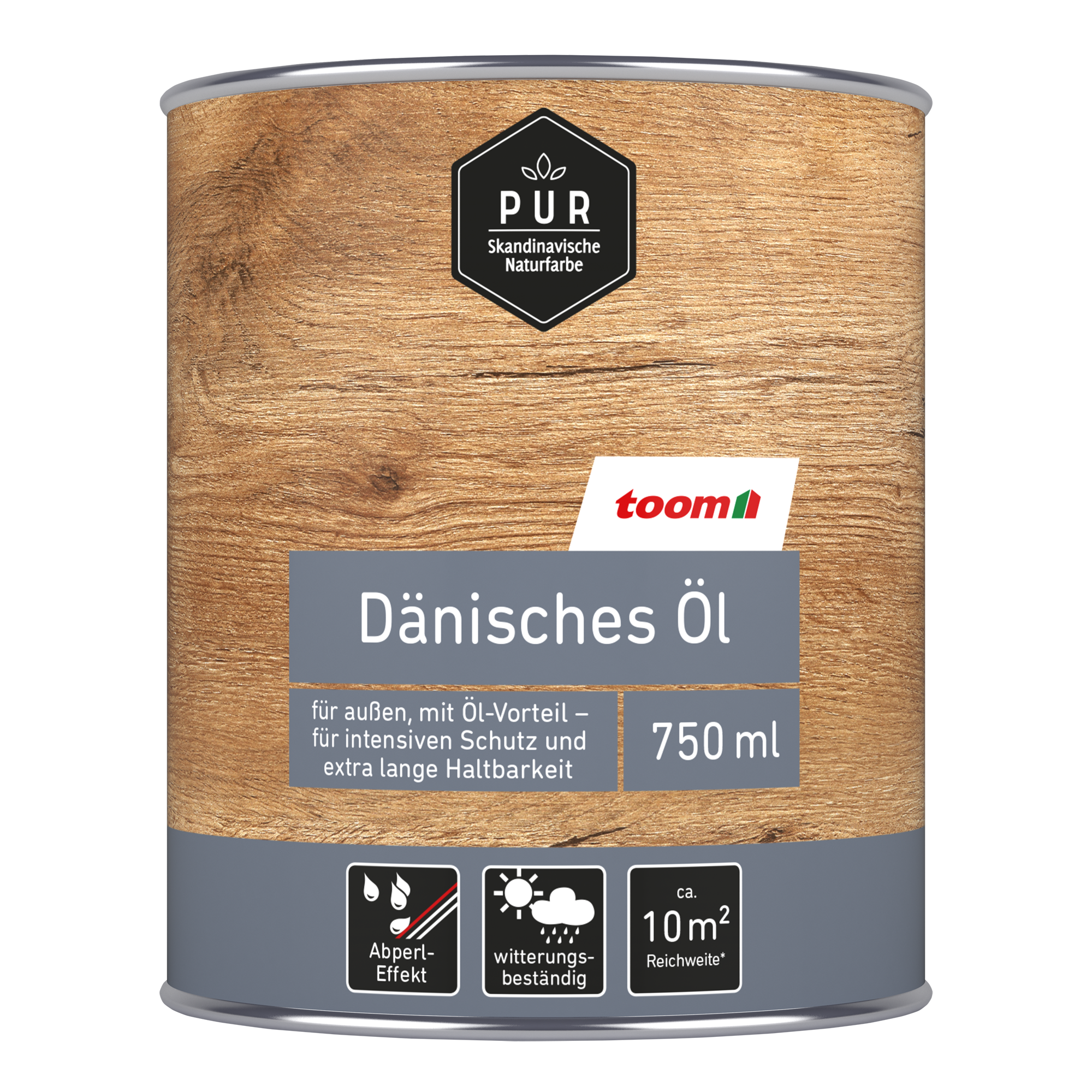 Dänisches Öl 'Natur dunkel' braun 750 ml + product picture
