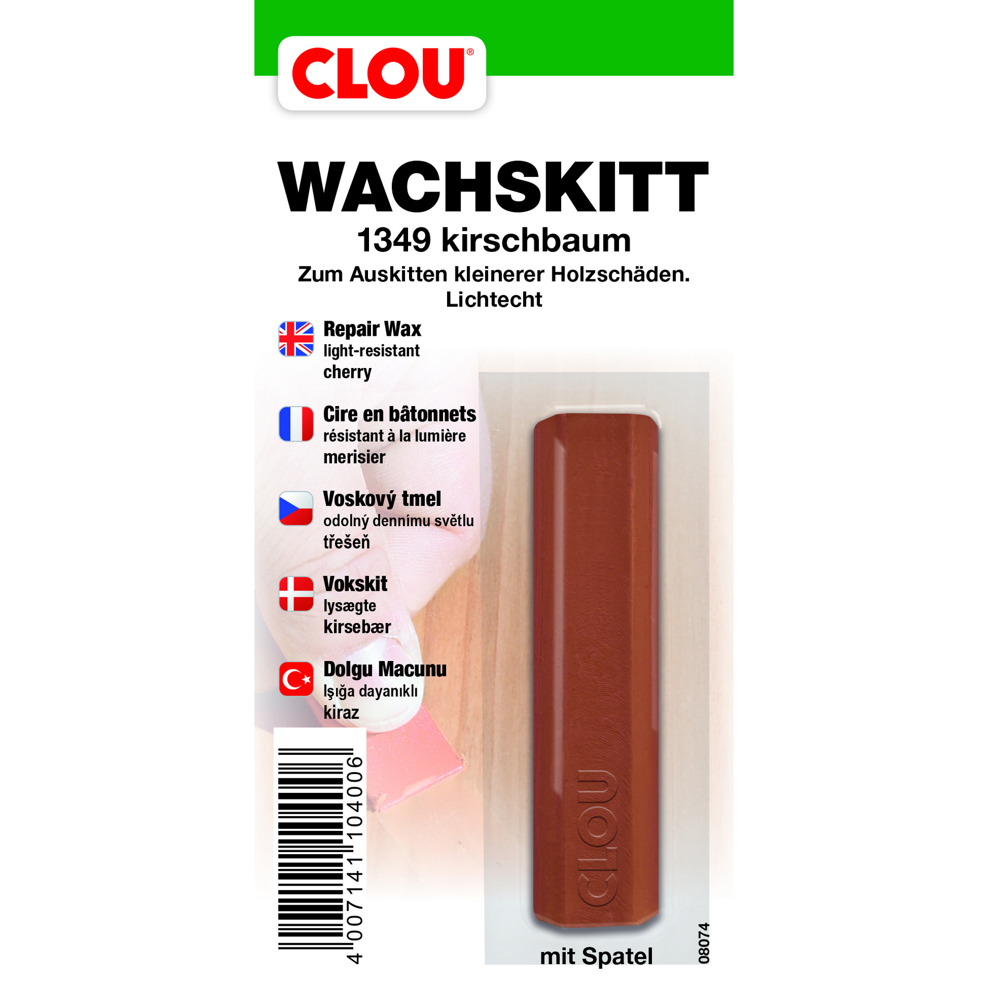 Wachskitt kirschbaumfarben + product picture