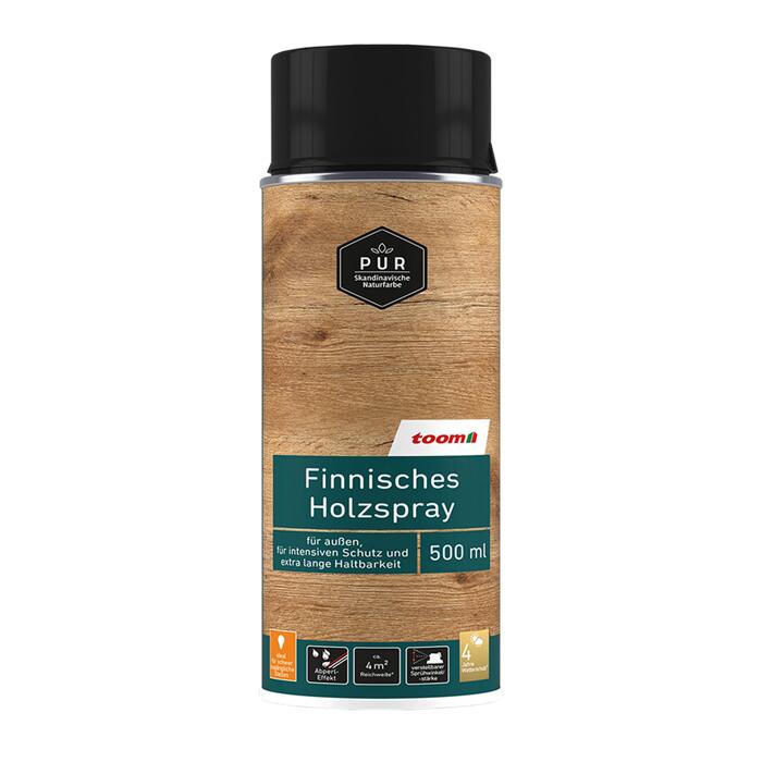 Finnisches Holzspray Transparent 0 5 L ǀ Toom Baumarkt