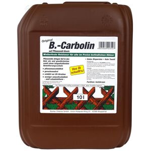 Holzlasur 'B.-Carbolin' braun 10 Liter
