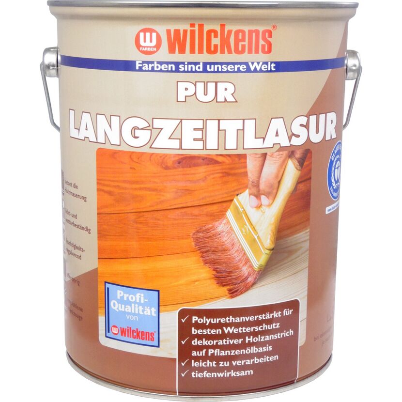 Langzeitlasur 'Pur' palisanderfarben 5 l