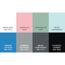 Farbpalette mit acht Farben und RAL-Nummern.