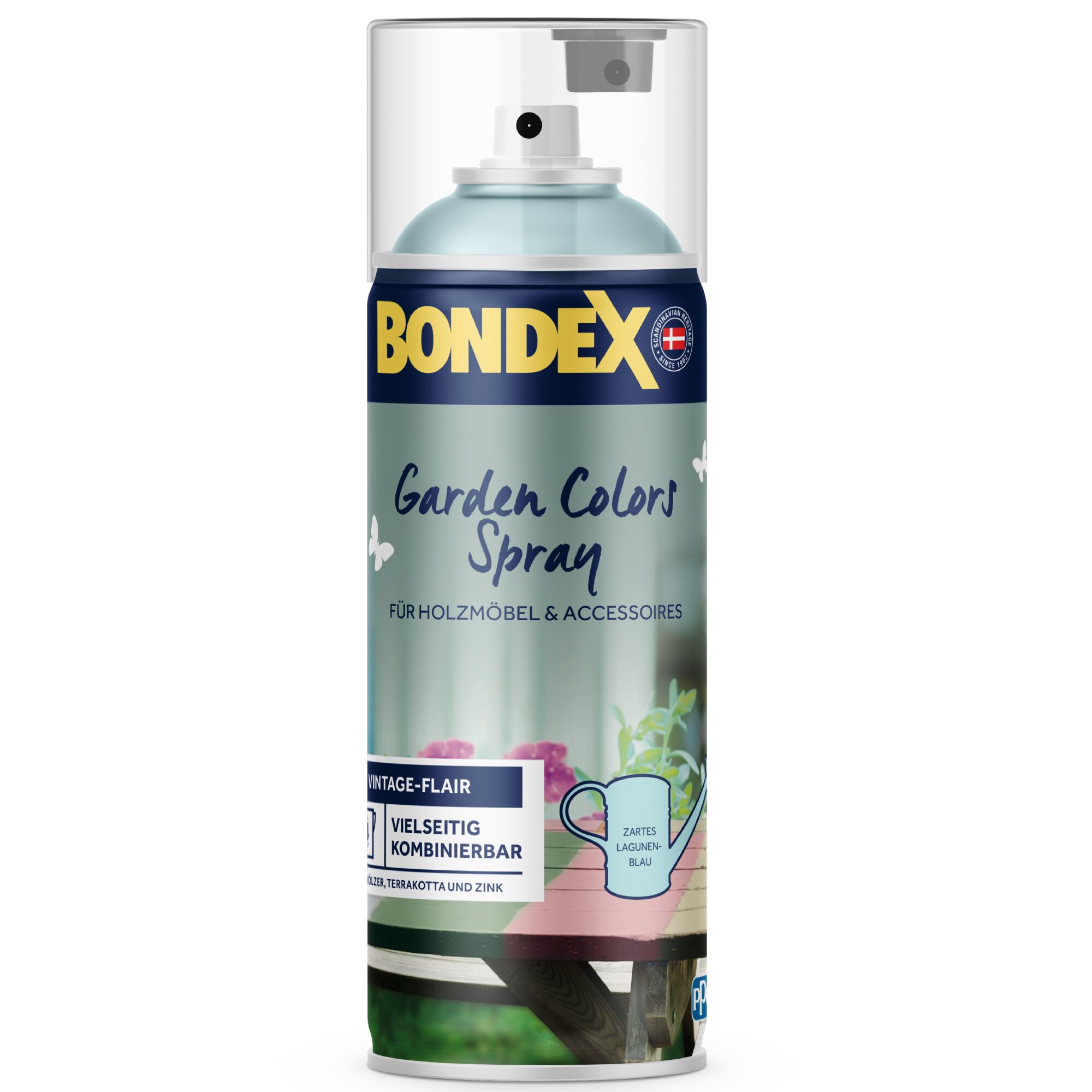 Bondex Garden Colors Spraydose Zartes Lagunenblau