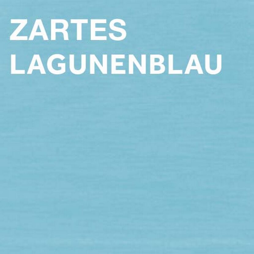 Zartes Lagunenblau