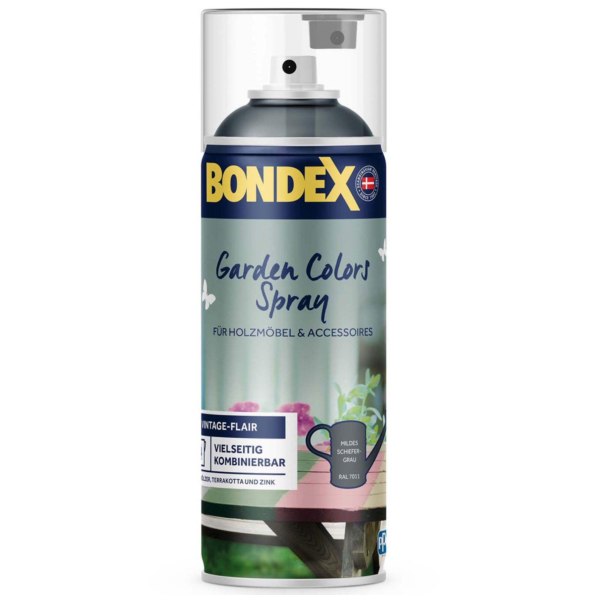 Bondex Garden Colors Spray in mildem Schiefergrau