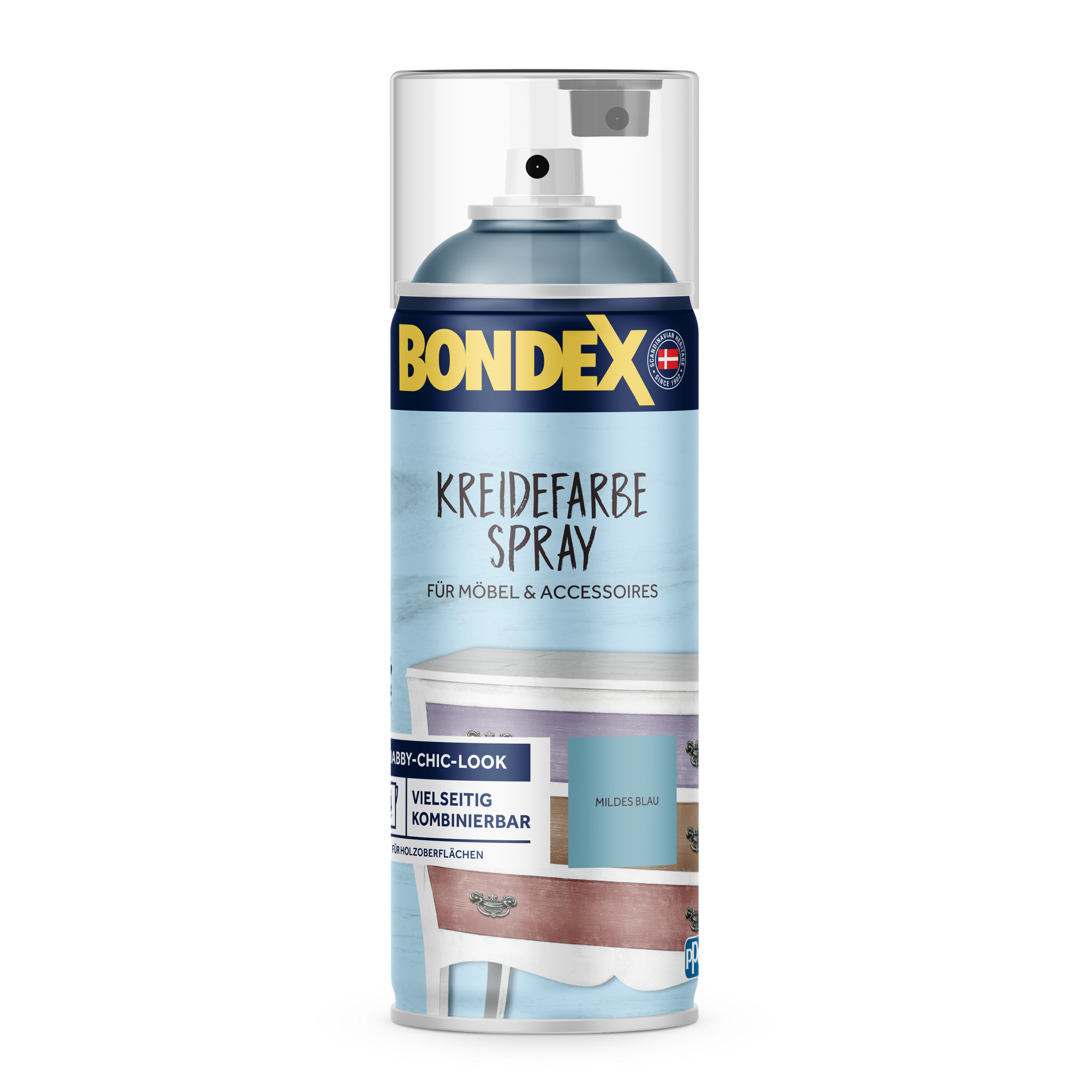 Kreidefarbe-Spray blau 400 ml + product picture