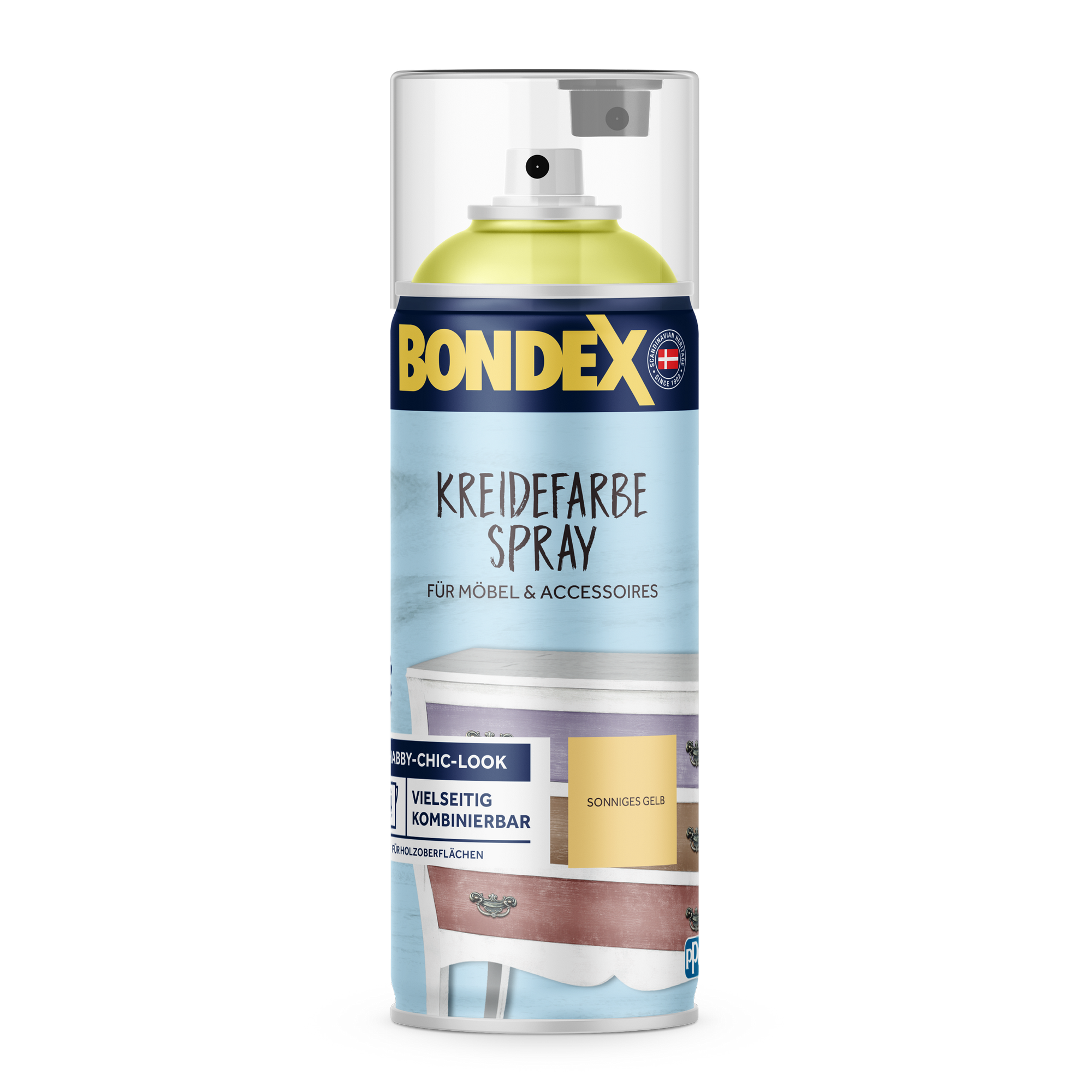 Kreidefarbe-Spray gelb 400 ml + product picture