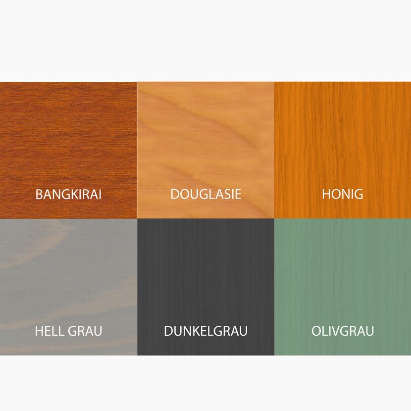 Holzlasur dunkelgrau 5 l