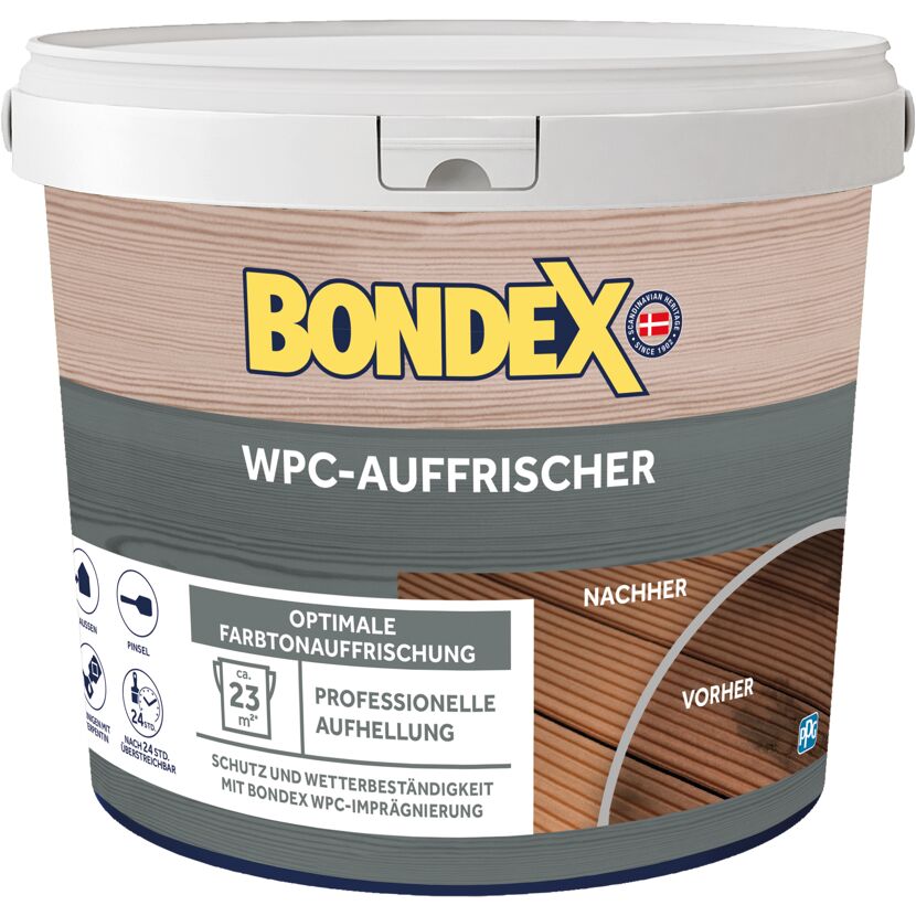 Bondex WPC-Auffrischer für optimale Farbauffrischung