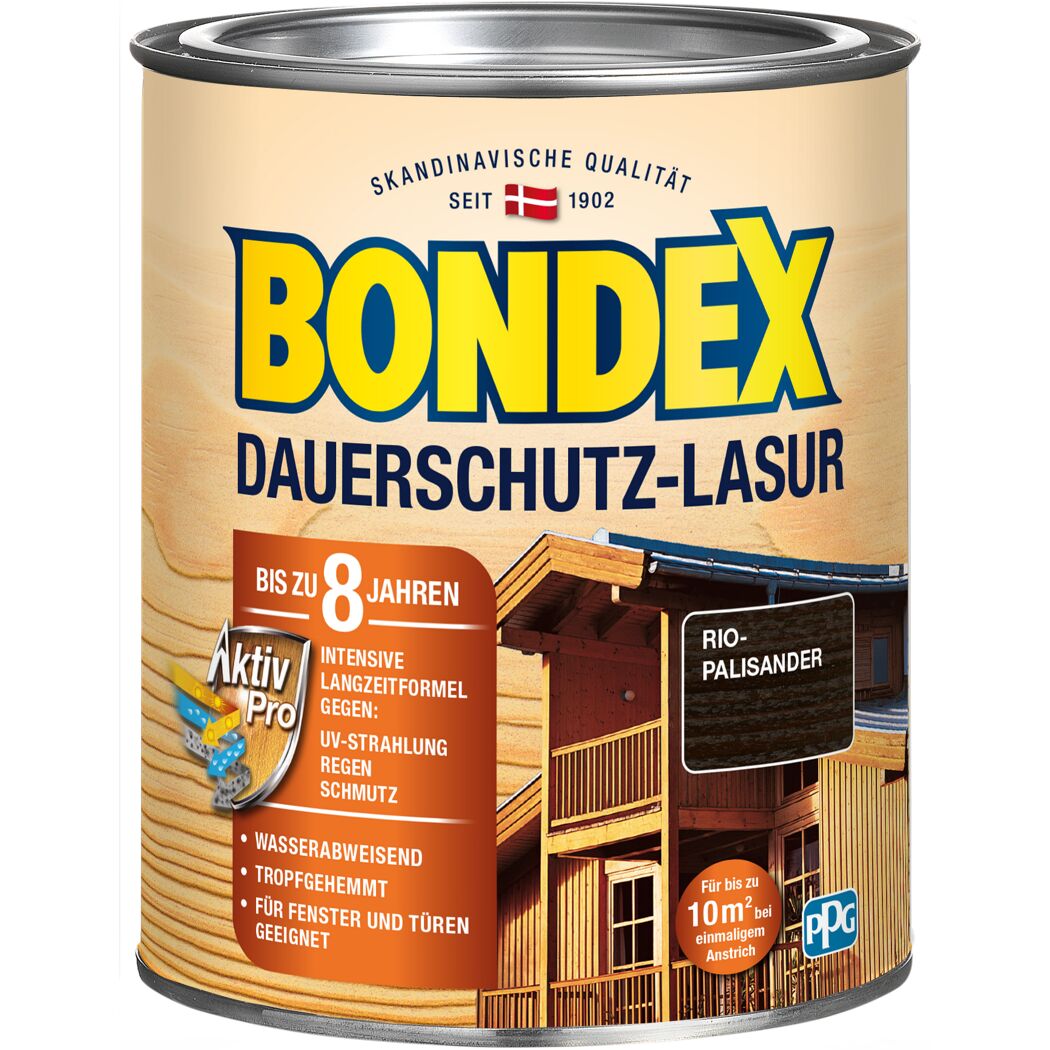 Dauerschutzlasur rio palisander 750 ml