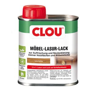 Clou Möbel-Lasurlack L4 125 ml nussbaumfarben dunkel