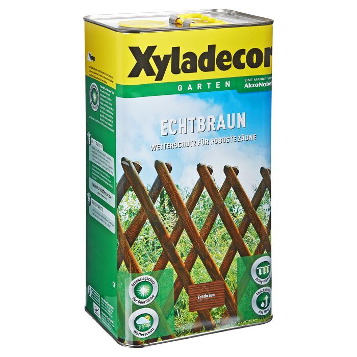 Xyladecor Wetterschutz Holzlasur Echtbraun 5 L ǀ Toom Baumarkt