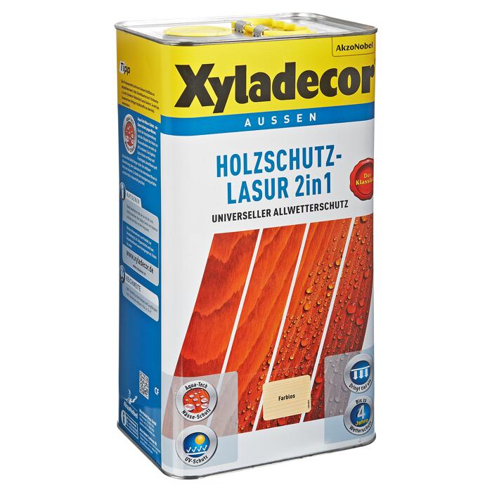 Holzschutzlasur 2in1 Farblos 5 L ǀ Toom Baumarkt