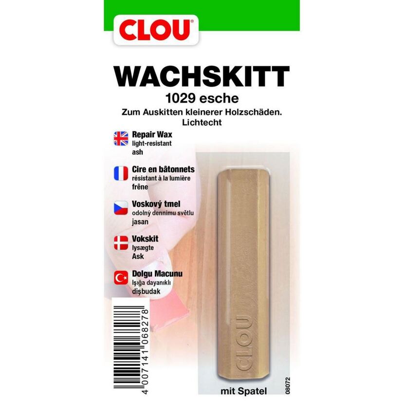 Clou Wachskitt 1029 esche mit Spatel