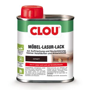 Clou Möbel-Lasurlack L4 125 ml mahagonibraun