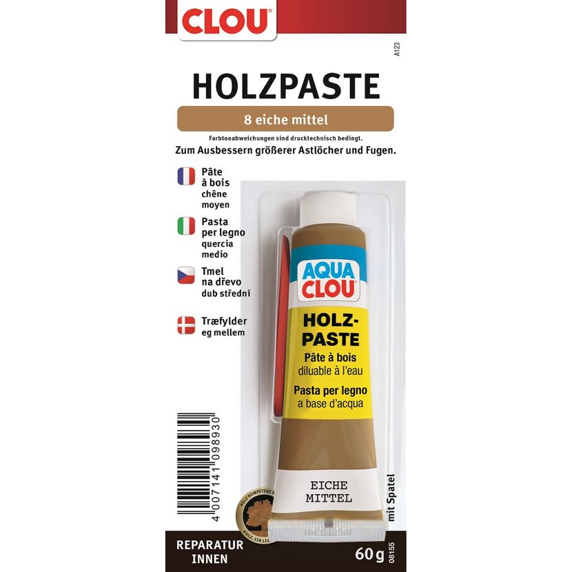 Holzpaste eichefarben mittel 50 g