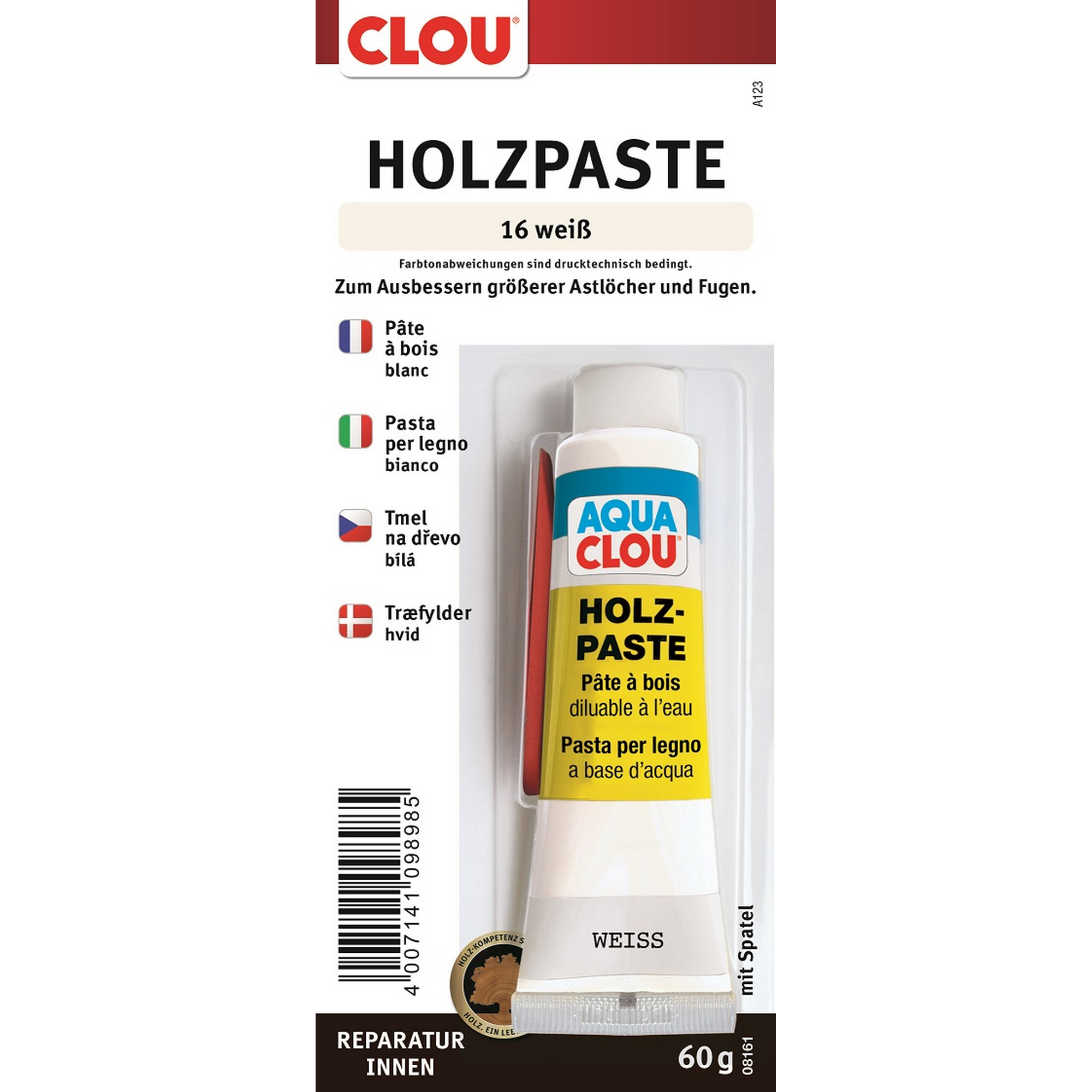 Holzpaste weiß 50 g