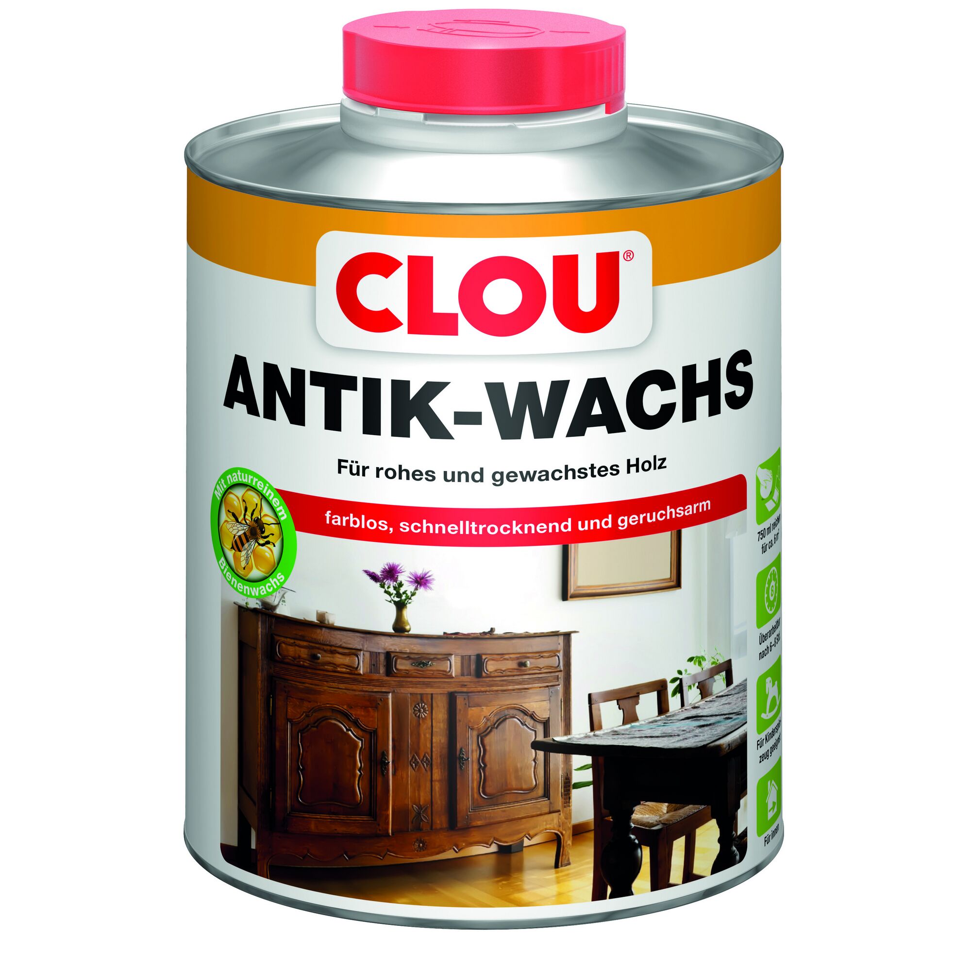 CLOU Antik-Wachs Dose