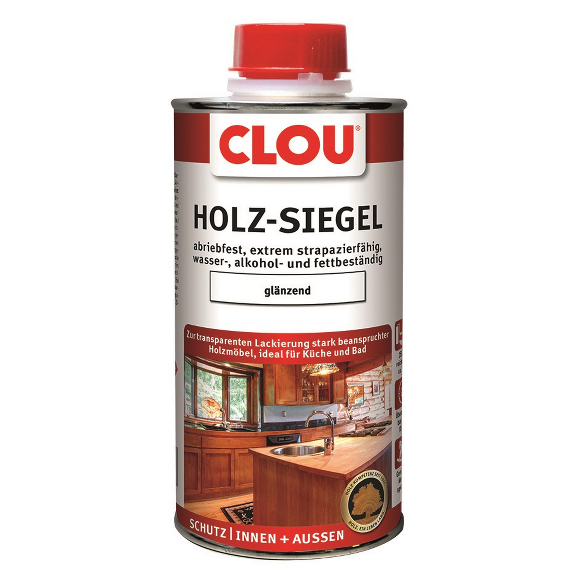 Holzlack transparent glänzend 250 ml