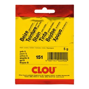 Clou Wasserbeize Pulver gelb 5 g