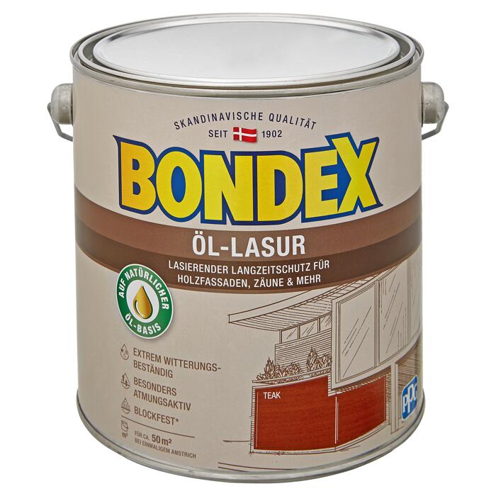 Bondex Ol Lasur Teak 2 5 L ǀ Toom Baumarkt